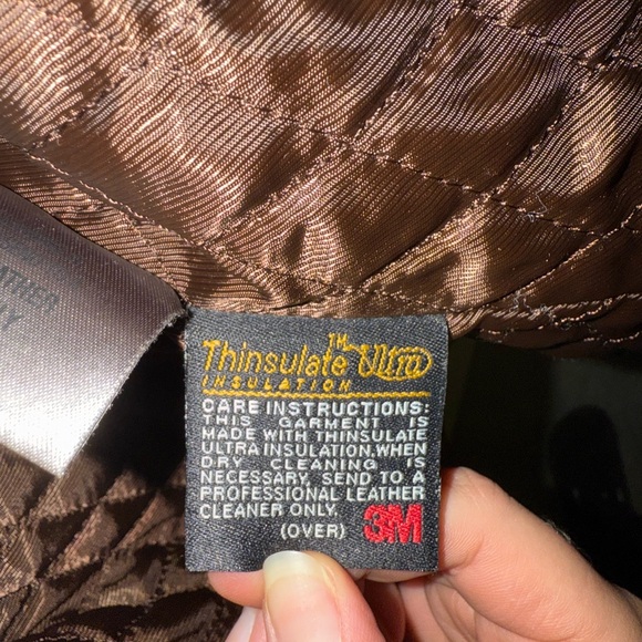 Wilson’s Pelle Studio Vintage Dark Brown Leather Jacket - Picture 7 of 9